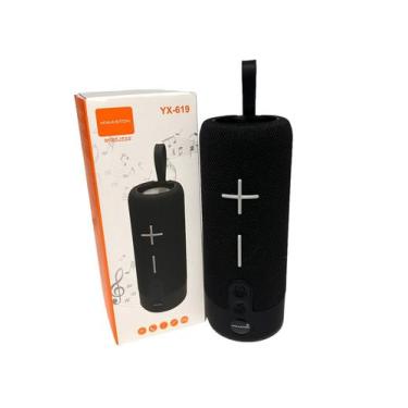 Imagem de Caixa De Som Portátil Bluetooth Sem Fio Wireless Potente - HMS