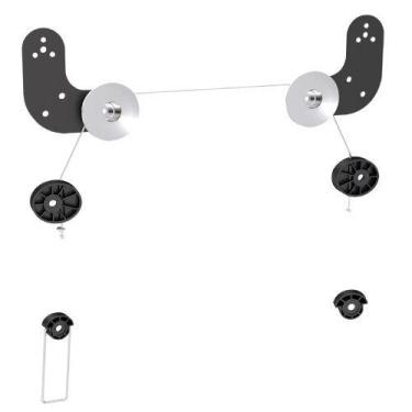 Imagem de Suporte Fixo para TV LED / OLED / QLED / LCD DE 23" até 70" FT-L06 - F