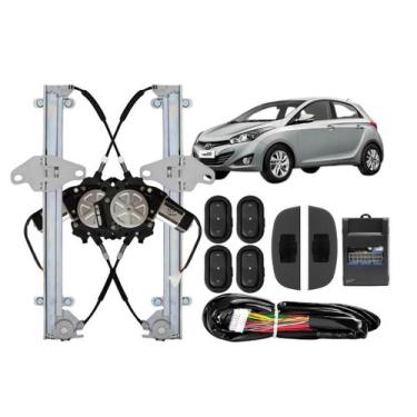 Imagem de Kit Vidro Eletrico Hb20 HB20S HB20X para as portas traseiras - Sp. Rep
