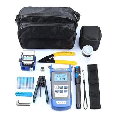 Imagem de Kit Ferramentas Para Conectorização de Fibra Óptica Profissional FTTH 
