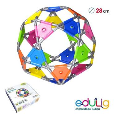 Imagem de Quebra-cabeça Geométrico Edulig Puzzle 3D Triângulos - 5 sugestões de 