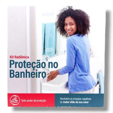 Imagem de Kit Radiestesia e Radiônica Master Chi - Proteção no Banheiro
