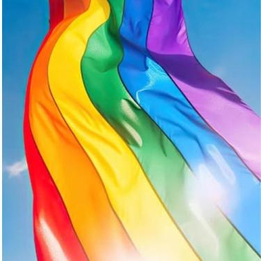 Imagem de Bandeira Lgbt Oficial 150x90 Cm Lgbtqia+ Arco-íris  TOP - WCAN