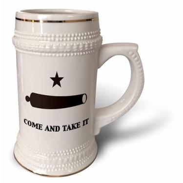 Imagem de 3dRose Come and take it - Caneca Stein, 500 ml, 650 ml, branca