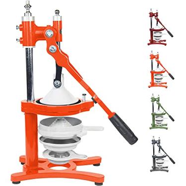 Imagem de Zaksenberg Espremedor manual de espremedor de frutas cítricas comercial: pressione suco de laranja, limão, limão, toranja e romã como um chef profissional. Extrator XXL. Espremedores de frutas de
