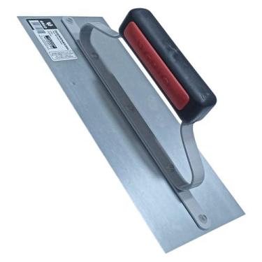 Imagem de Desempenadeira de Aço Lisa 12 x 29 cm com 5 Pinos 305/00 - GALO