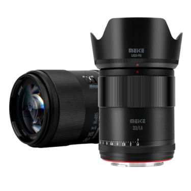 Imagem de Meike Lente Retrato F1.4 33mm APS-C AF STM (motor de passo) para câmeras sem espelho Sony E Mount ZV-E10 ZVE10 II A6600 A6400 A5000 A5100 A6000 A6100 A6300 A6500 A6700 Preto/brilho do dia