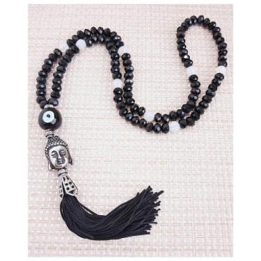 Imagem de Japamala 108 Contas Meditação Ho'oponopono Preto - Encanto das Contas