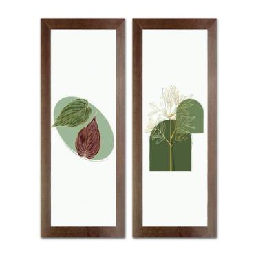 Imagem de Kit 2 Quadros Decorativo para cozinha Sala Quarto Área Gourmet restaur