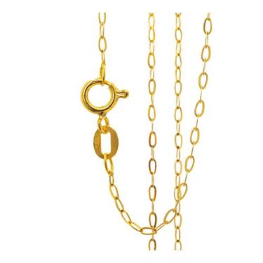 Imagem de Cordão Feminino em Ouro 18K 0.750 Modelo Bailarina - Infinitty Jóias, 