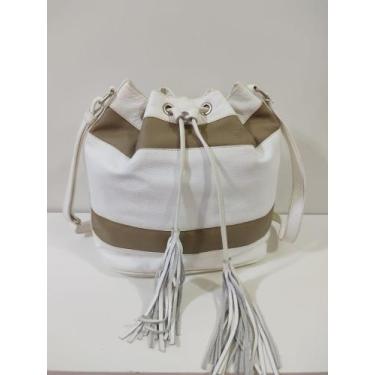 Imagem de Bolsa Estilo Saco - Engls EB541, Branco
