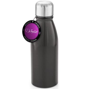 Imagem de Squeeze Alumínio 500 ml Wave TopGet, Chumbo