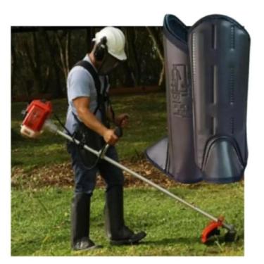 Imagem de perneira caneleira reptec 3 talas soladas ca:35031