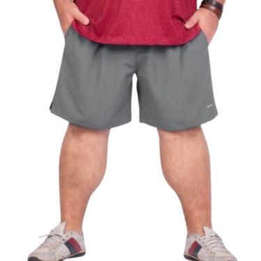 Imagem de Bermuda Masculina Plus Size Shorts Elástico Tactel Elastano - Contra R