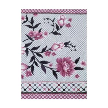 Imagem de Toalha Felpuda Cantiga Floral Rosto 48x75 Estampada - Lepper, Pink
