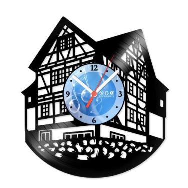 Imagem de Relógio De Parede Disco Vinil Diversos - Arquitetura Italiana - VDI-09