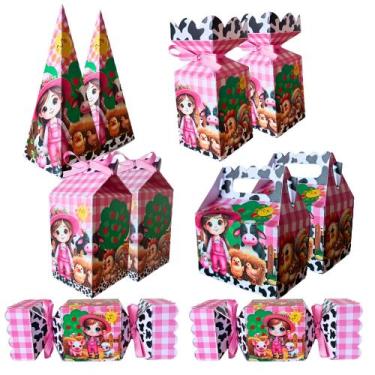 Imagem de Kit Lembrancinhas Decorativas Fazendinha Para Festas Aniversários e Co