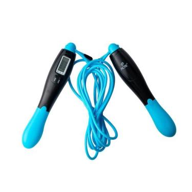 Imagem de Corda Pular 2,80m Contador Digital PVC PP T295 Azul Acte - Acte Sports