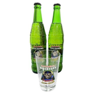 Imagem de Cerveja Aces High 600ml Iron Maiden + Copo 350ml Caldereta