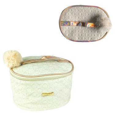 Imagem de Necessaire Maleta Organizador Com Alça Maquiagem Cosméticos - Inter, B