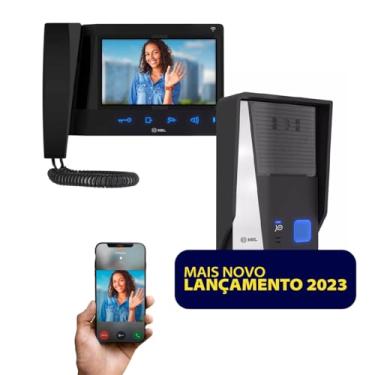 Imagem de PORTEIRO ELETRONICO HDL VIDEO KITS VIDEO CONNECT - 7" TS WIFI PRETO - 90.02.11.004