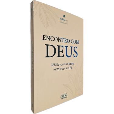 Imagem de Devocional Encontro Com Deus: 365 Devocionais Para Fortalecer Sua Fé Bíbliaon