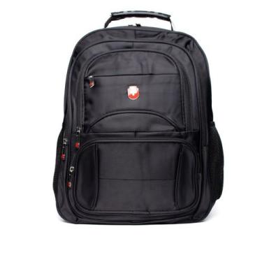 Imagem de Mochila Unissex Swissland Executiva Grande Preto - YINS, Preto, Único