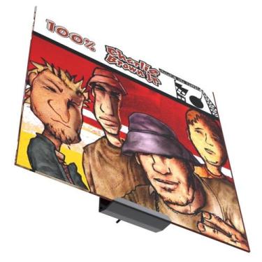 Imagem de Suporte Expositor Organizador de Parede Porta Disco De Vinil Lp Decora