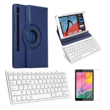 Imagem de Capa/teclado/pel Para Galaxy Tab S7 Fe T735 12,4 Azul - dealfider elet
