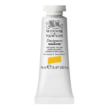 Imagem de Tinta Guache Winsor Newton 14ml S3 055 Brilliant Yellow - Winsor & New