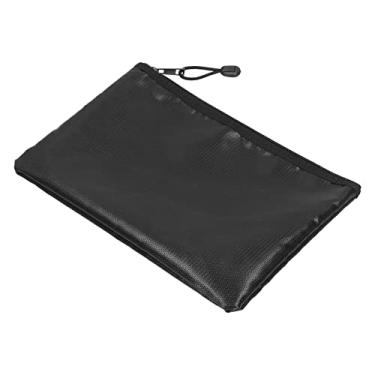 Imagem de Saco à Prova de Fogo Saco de Arquivo de Documentos S Bolsa de Armazenamento Com ErSm 27x16cm - Bolsa de Documentos à Prova Multifuncional para S (Tamanho pequeno 27 * 16cm)