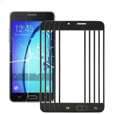 Imagem de HONGYAN Peças de substituição de telefone celular 10 pcs Front Screen exterior lente para Samsung Galaxy On5 / G550 Acessórios telefônicos