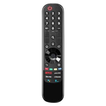 Imagem de AULCMEET AN-MR22GA AKB76039902 Novo controle remoto de voz de substituição adequado para LG Smart OLED TV Z2 C2 B2 A2 série OLED55C2AUA OLED65A2AUA OLED65A2AUA OLED65A2PUA OLED65B2PUA