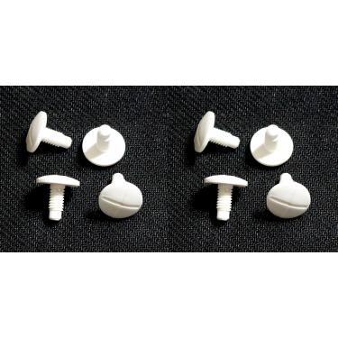 Imagem de JSP Manufacturing Polaris Parafuso de roda 180/280 limpador de piscina peças C-55 C55 8 pacotes