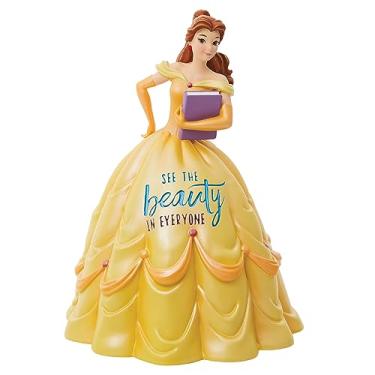 Imagem de Enesco Disney Showcase Estatueta de A Bela e a Fera da Princesa Bela Expressions, 15 cm, Multicolorida