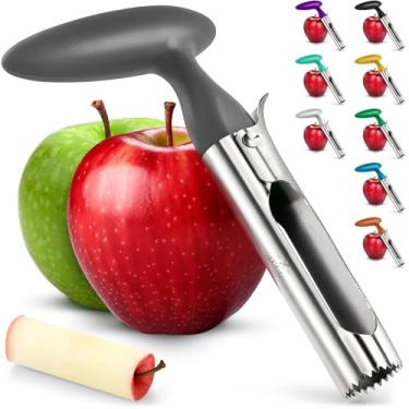 Imagem de Zulay Premium Apple Corer – Removedor de núcleo de maçã durável fácil de usar para peras, pimentões, Fuji, Honeycrisp, Gala, Pink Lady Maçãs – Aço inoxidável Melhores utensílios de