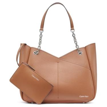 Imagem de Calvin Klein Bolsa Zoe Chain, Caramel, One Size