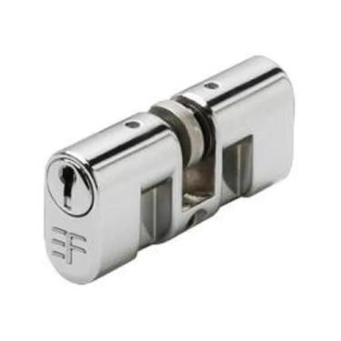 Imagem de Cilindro Miolo Para Fechadura Papaiz 400 Cromado (Fino) - 3F