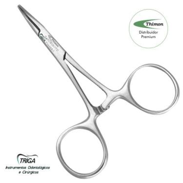 Imagem de Pinca Mosquito Hemostática Curva - Halstead - 10 cm - Thimon