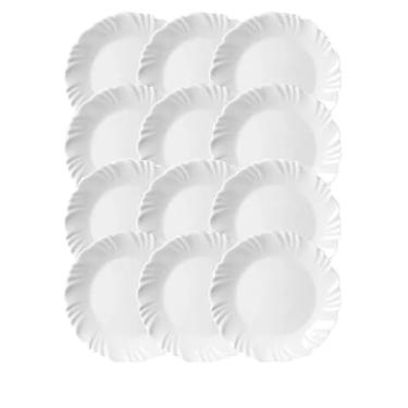 Imagem de Prato Petala fundo 12 pecas Duralex Opaline Nadir