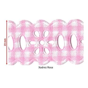 Imagem de Passa Fita Prensado 2,3cm Varias Cores Kit 03 Un = 30 Metros - Fitas R