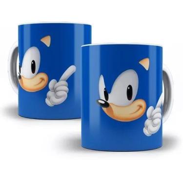 Imagem de Caneca Personalizada Sonic - Porcelana Modelo 3 - Loja Dinka
