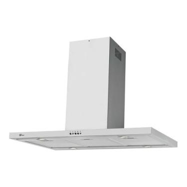Imagem de Coifa De Ilha Fischer Tradition Line 90cm Inox Escovado 220v Cor Aço Inoxidável Tradition Line Ilha