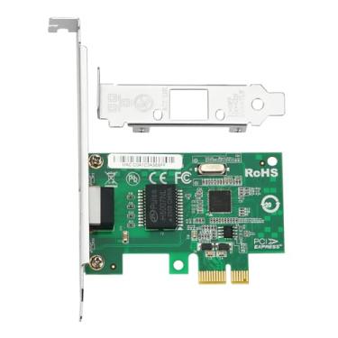 Imagem de SAPGRC Placa de rede PCIe, adaptador de rede Ethernet de 1 GB, PCI Express X1, conversor adaptador LAN RJ45 10/100/1000Mbps, com chip Intel I210 para Windows/Windows Server/Linux