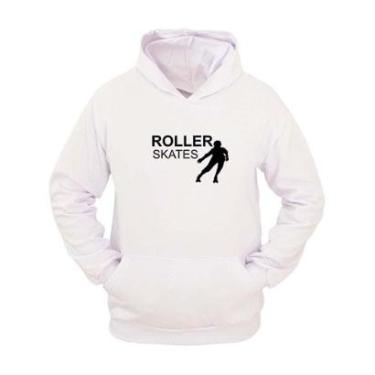 Imagem de Moletom Masculino Canguru Capuz Estampa Roller Skates-Masculino