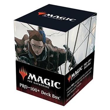 Imagem de Innistrad Midnight Hunt 100+ Deck Box V2 com armazenamento suspeito para Magic: The Gathering