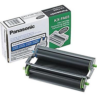 Imagem de Panasonic Cartucho de filme KX-FA65 KX-FHD301 Panafax KX-FM106 FP101 105 121 FPC135 141 FPW111 em embalagem de varejo, preto