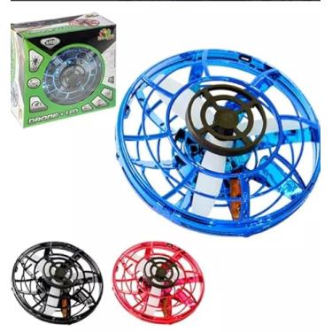 Imagem de Spinner Voador LED ORIGINAL Drone Usb Flying Spiner Brinquedo Infantil/Adulto Disco Voador Pião Eletrônico com Luz