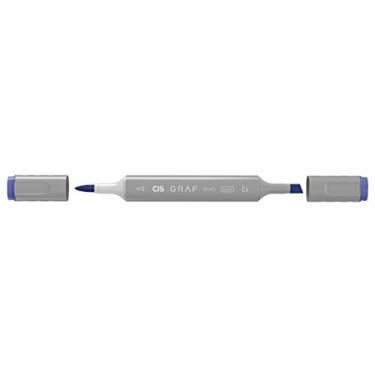 Imagem de Marcador Graf Duo Brush Cobalt Blue, CIS, Caixa c/6 unidades