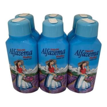 Imagem de Kit com 6 Talco Alfazema Halley Original 200 gr - Lua Mistica